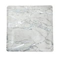 thumbnail image 3 of DISPOSABLE SQUARE CHARGER PLATES - 20pc (Marble - Silver), 3 of 3