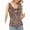 Multicolor, variant on Women's Sleeveless Sequin Tank Top V-Neck Sparkly Party Shirt- Large, Gold
