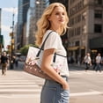 thumbnail image 7 of TSOVTHRID Cherry Blossom Dragonfly Print Tote Bag for Women Large Capacity Wallet and Purse Set Pink Shoulder Purse Handbags Work Laptop Travel Top Handle Satchels Zip Pouch, 7 of 7
