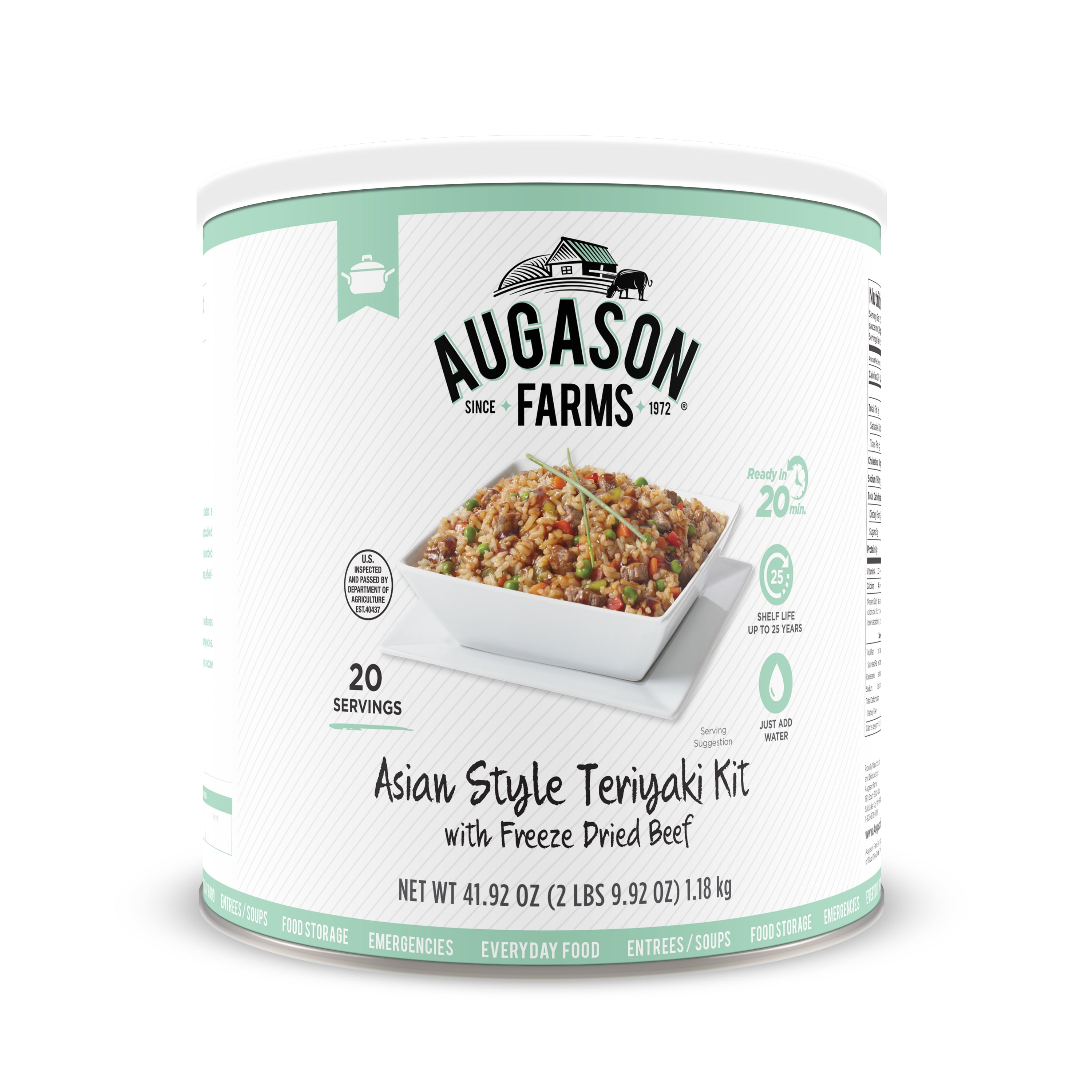augason freeze dried food