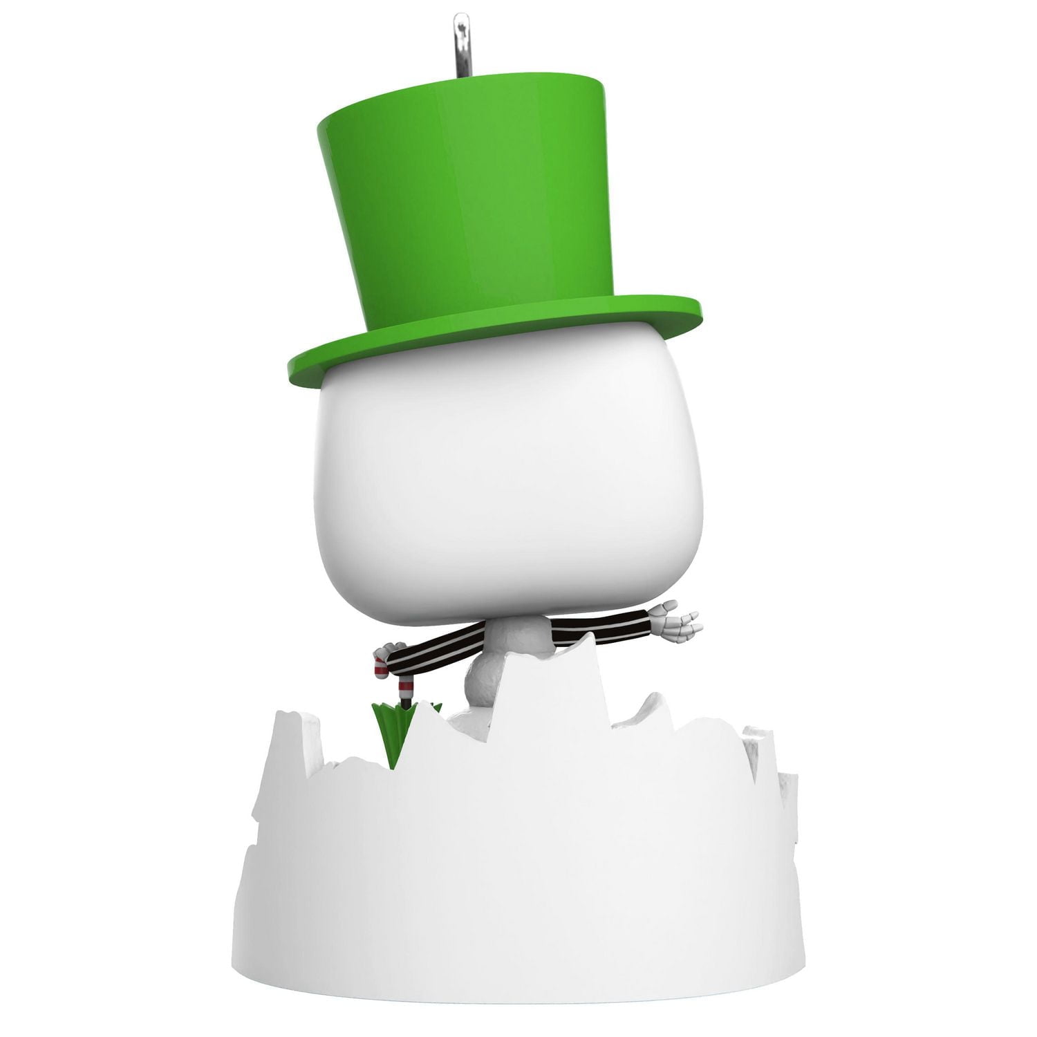 Décoration Hallmark (Jack Skellington en bonhomme de neige, L'Étrange Noël de monsieur Jack de Tim Burton de Disney)