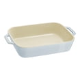 thumbnail image 4 of STAUB Ceramique Rectangular Baking Dish Set Light Blue 2 Piece, 4 of 6
