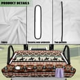 thumbnail image 6 of Uorisanigo Golf Cart Seat Covers Fits for EZGO, Club Car, Yamaha and More, Universal Aztec African Tribal Horse Golf Cart Seat Towel Blanket with 4 Front Pockets, All-Weather Protection, 6 of 7