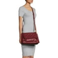 thumbnail image 5 of Time and Tru Women’s Heidi Flap Shoulder Bag Red, 5 of 6