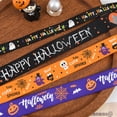 thumbnail image 6 of Halloween Ribbon Grosgrain 3/8 Inch Thin Ribbons for Crafts Gift Wrapping Decor 12 Rolls Total 60 Yards, 6 of 6