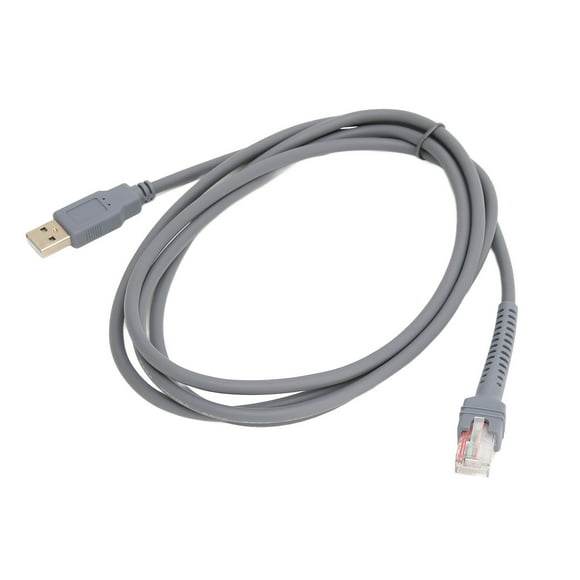 Barcode Scanner Cable, Scan Cable Wear Resistant Plug And Play For LS4208