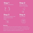 thumbnail image 6 of TUR Pink Gender Reveal Powder Cannons Biodegradable 2-Pack, Baby Shower Party Decorations – 12 Inch, 6 of 6