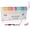 25 Colors, variant on 15/20/25 Double-End Highlighters, Fine Head + Chisel Head, Good Choice for Outlining Lines and Emphasizing Marks, wide range of colors from fresh to vivid, Partner for Imagination and Creativity