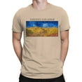 thumbnail image 2 of Van Gogh Wheatfield with Crows Men's T-shirt, 2 of 3