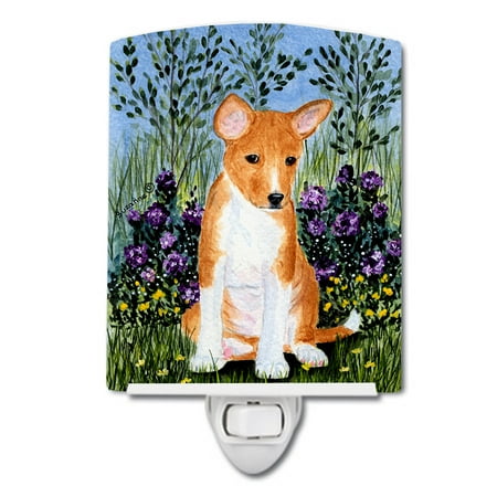 

Caroline s Treasures SS8108CNL Basenji Ceramic Night Light 6x4x3 multicolor