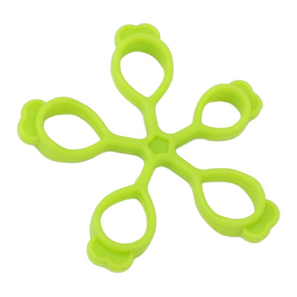 Exerciseur de Doigts, Étireur de Doigts en Silicone Fleur Ressort Arrière Étireur de Doigts en Silicone Résultats Impressionnants