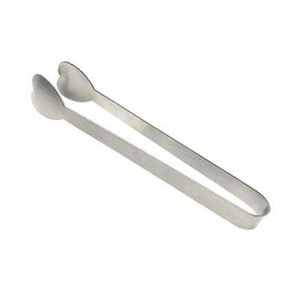

Stainless Steel Heart Shape Tong Wear Resistant and Durable Tong for Serving Food Buffets Coffee Bar