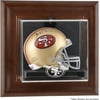 San Francisco 49ers Brown Mini Helmet Display Case
