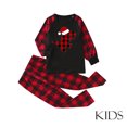 thumbnail image 1 of Liquidation de Noël Mode Ensemble Parent-Enfant de Noël Imprimé à Carreaux Vêtements de Maison Pyjamas Ensemble Deux Pièces Enfant Pyjamas en Liquidation, 1 of 9