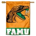 thumbnail image 1 of College Flags & Banners Co. FAMU Rattlers 28 in x 40 in Two Sided House Flag, 1 of 4