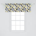 thumbnail image 2 of Ambesonne Autumn Window Valance, Abstract Leaves, 54" X 18", Multicolor, 2 of 3