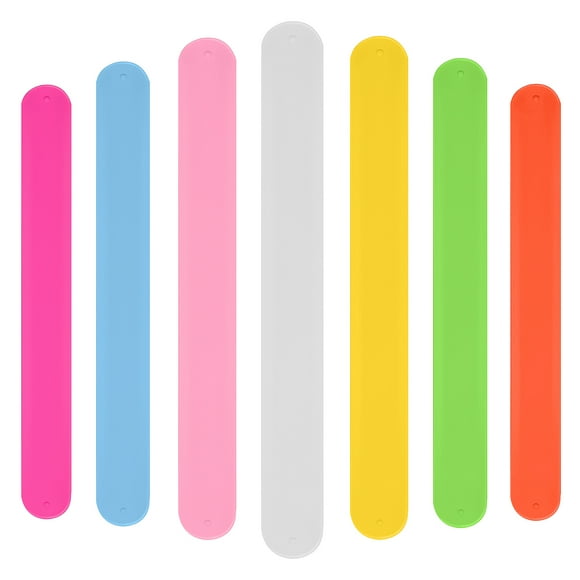 FONDOTIN 36pcs  Snap Bracelets Bulk Silicone for Unisex Holiday Fun