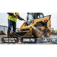 thumbnail image 2 of Blu Shield Slayer 1/4" x 35' Pressure Washer Hose 3500 PSI, Kink Resistant, Lightweight Hybrid, M22 Solid Brass Fittings, Non-Marking, Replacement for Ryobi, Sun Joe, Greenworks, Karcher, Craftsman, 2 of 9