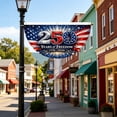 thumbnail image 4 of THHEIC 250th Anniversary America Fan Flag, 1776-2026 Patriotic Bunting, 1.5X3 FT 4th of July Yard Decoration for Front Door Porch Fence Garden Patio, 4 of 5
