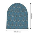 thumbnail image 5 of Beanie Hats for Men and Women, Blue Masonic Freemason Symbol Patterns Adult Unisex Knit Hat Winter Warm Skull Cap, 5 of 7