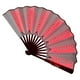 thumbnail image 1 of Abanico plegable LED, abanico plegable de mano, abanico con luces de baile, accesorio brillante para fiestas rojo, 1 of 9