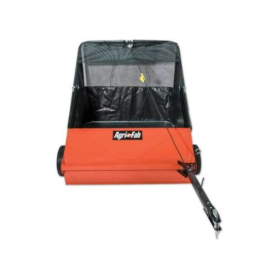 42IN LAWN SWEEPER SEMIPNEUMATIC WHEEL DIMS 11X2.5IN ORANGE