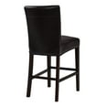 thumbnail image 4 of Milton Bonded Leather CTR Stool, Coffee Bean, 4 of 7