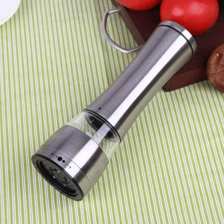 Joyfeel 2019 Hot Sale Adjustable Stainless Steel Manual Mill Silver Color Salt Pepper Grinder for Cooking Home Restaurant Hand tool