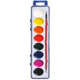 thumbnail image 1 of Watercolor 8 Bright Colors Paint Set Safe Vibrant Colors Powder Paints for Home School, 1 of 4