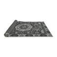 thumbnail image 2 of Ahgly Company Indoor Square Abstract Gray Modern Area Rugs, 4' Square, 2 of 4