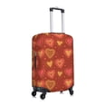 thumbnail image 3 of Fotbe Flower Hearts Luggage Cover Protector,Suitcase Protector,Scratch and Dirt Resistant,Fits 18-32 Inch Luggage-Small, 3 of 9
