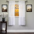 thumbnail image 1 of Cortinas de ventana Sweet Home Collection Songbird White, 1 of 1