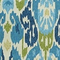 thumbnail image 3 of Couristan Covington Delfina Indoor/Outdoor Area Rug, 2' x 4', Azure-Lemon, 3 of 3