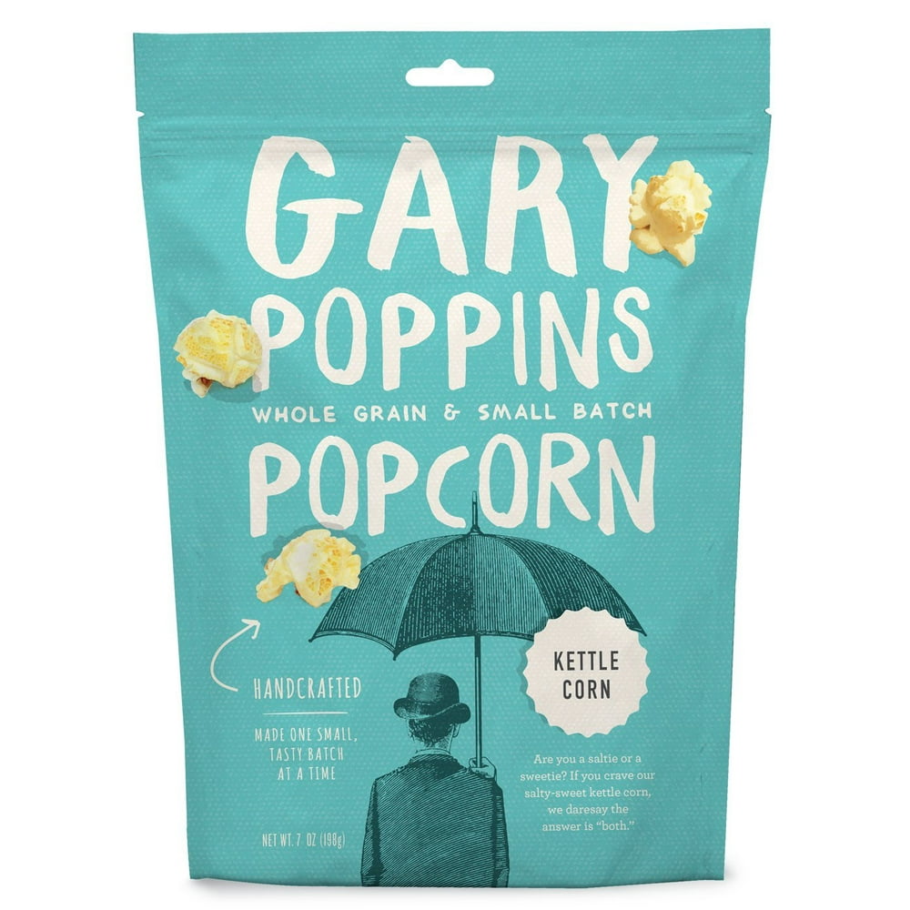 Gary Poppins Popcorn Gourmet Handcrafted Flavored Popcorn, Kettle