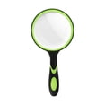 thumbnail image 1 of Dual-Size Magnifying Glass with Silicone Frame, Shock-Absorbing Protection for Extended Comfortable Viewing, 1 of 8