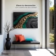 thumbnail image 3 of Cuadro Decorativo Canvas Abstracto Espejismo Metálico 90x60, 3 of 3