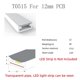 thumbnail image 3 of Tira de luces LED de neón flexible de 1 a 5 m/pieza con carcasa de perfil para empotrar, resistente al agua, IP67, para decoración de exteriores, 3 of 5