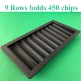 thumbnail image 4 of Yuanhe Thick Plastic 9 Row Poker chip Tray, 4 of 4