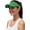 Green, variant on Minzimin Dry Sun Visor Hat,Lightweight Sun Protection Sports Visor for Running Golf Tennis Women