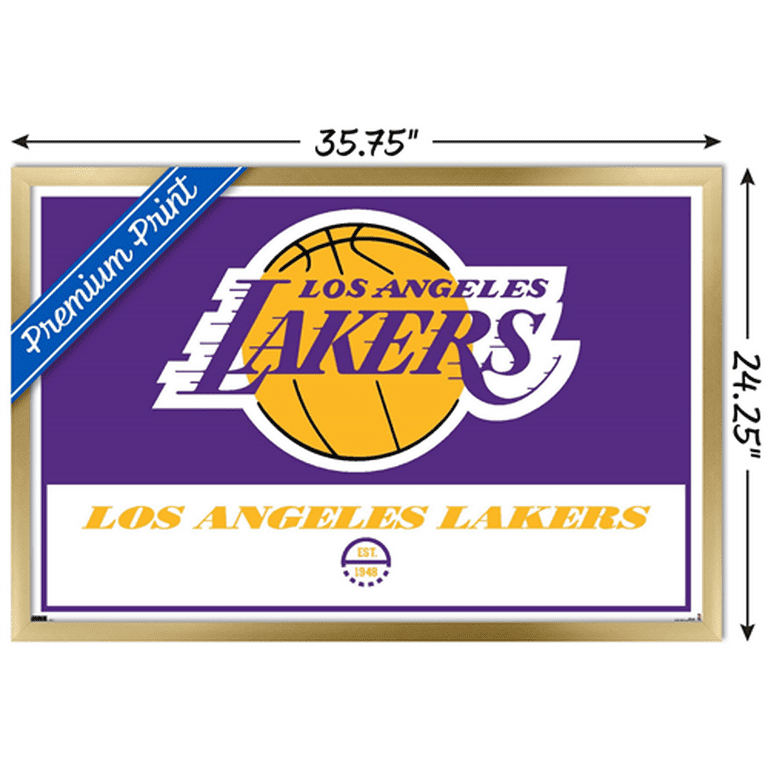 NBA Los Angeles Lakers - Logo 21 Wall Poster, 22.375