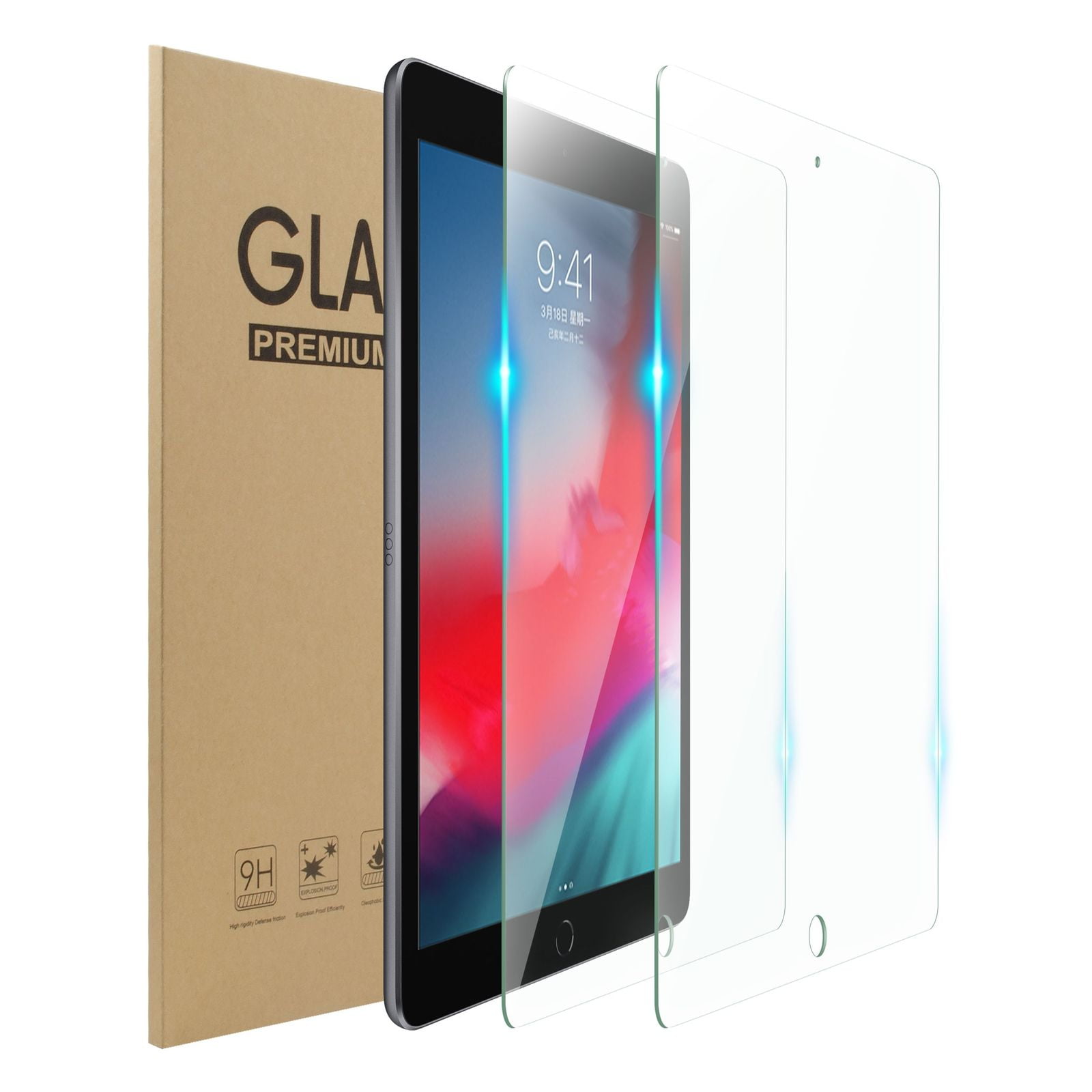 2-Pack Supershieldz Tempered Glass Screen Protector For Apple iPad Pro 10.5 inch 