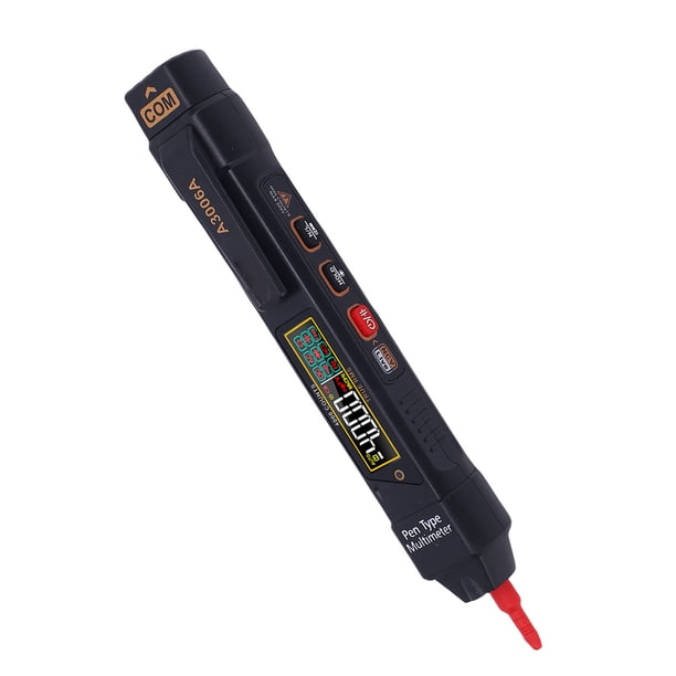 Probador De Voltaje Sin Contacto, Multímetro Tipo Bolígrafo Preciso Inteligente Con Cable De Prueba Para El Hogar