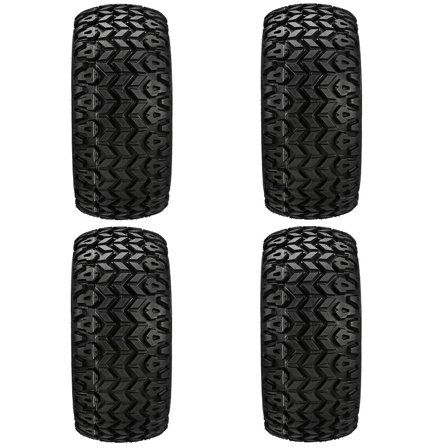 Full set of Sierra Sport 22x11-10 (4ply) Golf Cart Tires (4)