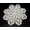 White, variant on Fennco Styles Handmade Crochet Lace Pineapple Doilies, Set of 4 - White Coasters for Home Decor, Dining Table, Banquets, Wedding and Tea Party