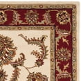 thumbnail image 4 of Handmade Tabriz Ivory/ Red Wool Rug (5' x 8'), 4 of 5