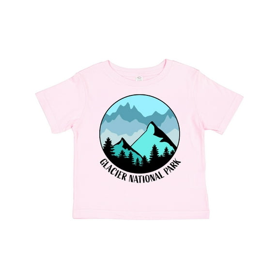 Inktastic Glacier National Park Montana Mountains Boys or Girls Toddler T-Shirt