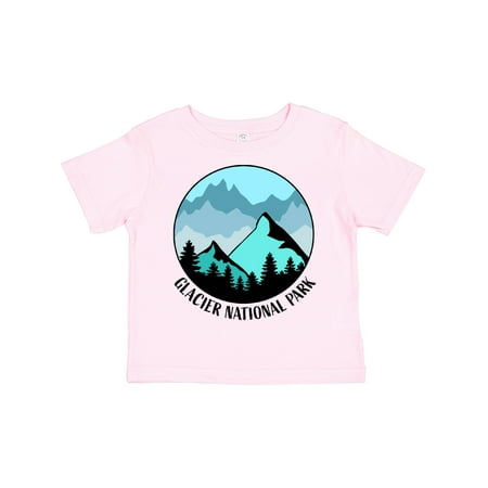 

Inktastic Glacier National Park Montana Mountains Gift Toddler Boy or Toddler Girl T-Shirt