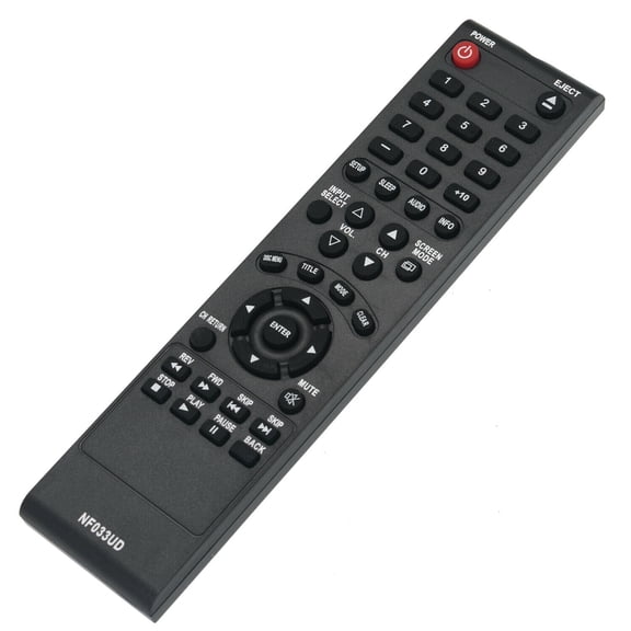 NF033UD Remote for Sylvania LCD TV LD190SS1 LD320SS2 LD190SS2 LD195SSX LD320SSX