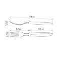 thumbnail image 4 of Tenedor de Mesa Tramontina Plenus Gris, 4 of 4