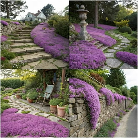 Creeping Thyme Ground Cover Seeds - 500 Per Packet